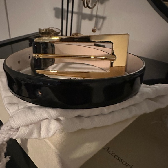 Black Patent Belt - Picture 5 of 6